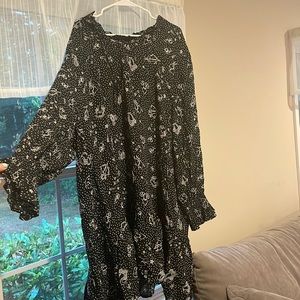 Ulla popken b&w dress